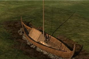 Vikingovia, loď