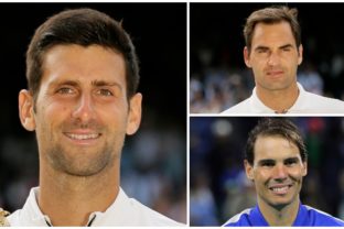 Nadal, Federer, Djokovič