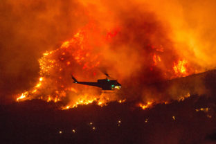 Lesný požiar, Kalifornia