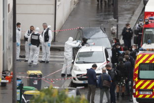France Knife Attack Charlie Hebdo