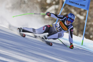 Petra Vlhová, super G, Cortina d'Ampezzo