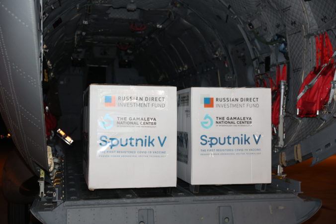 COVID 19: Prvé vakcíny Sputnik V na Slovensku