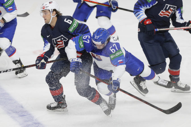 MS v hokeji 2021: USA - Slovensko, Marián Studenič