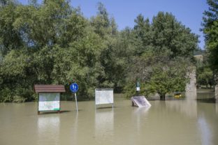 BRATISLAVA: Zvýšená hladina riek, Dunaj