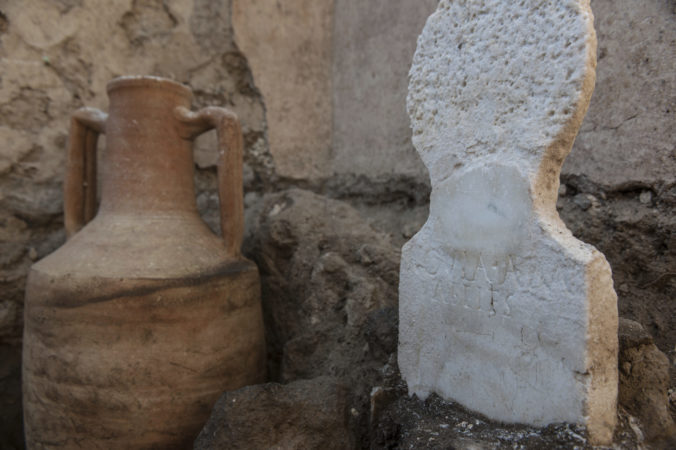 Archeologický nález, Pompeje,