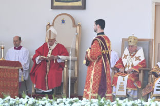 Pápež František v Prešove