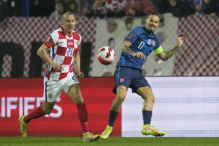 Futbal: Chorvátsko - Slovensko