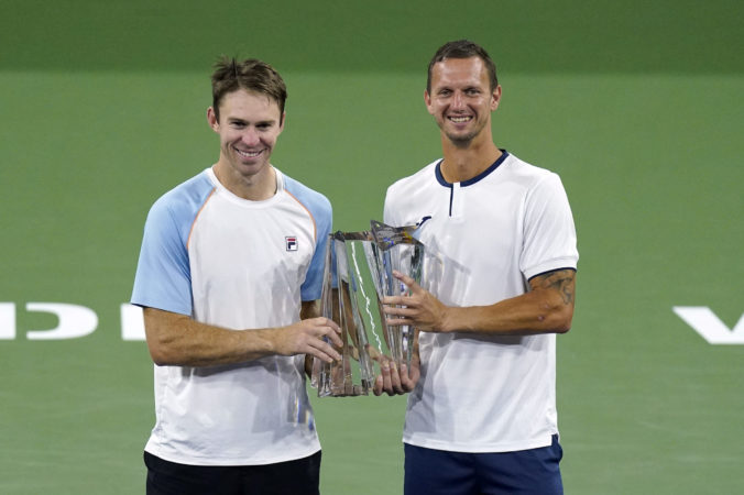 Polášek s Peersom ovládli turnaj v Indian Wells, majú prvý spoločný titul