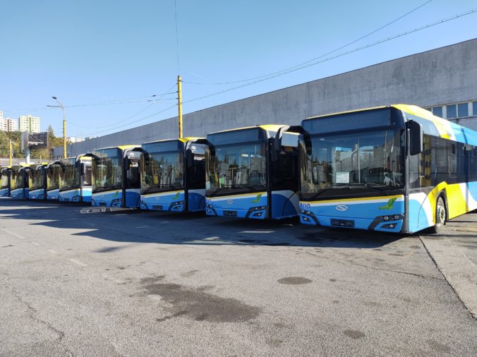 Autobusy, Košice