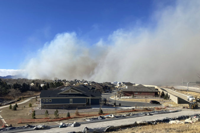 Požiar, Colorado