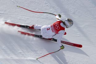 Ester Ledecká, zimná olympiáda v Pekingu, super G