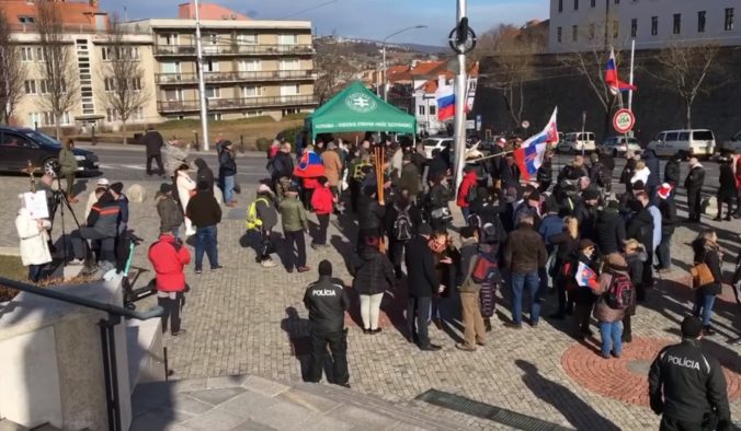Protest, obranná dohoda s USA, Bratislava