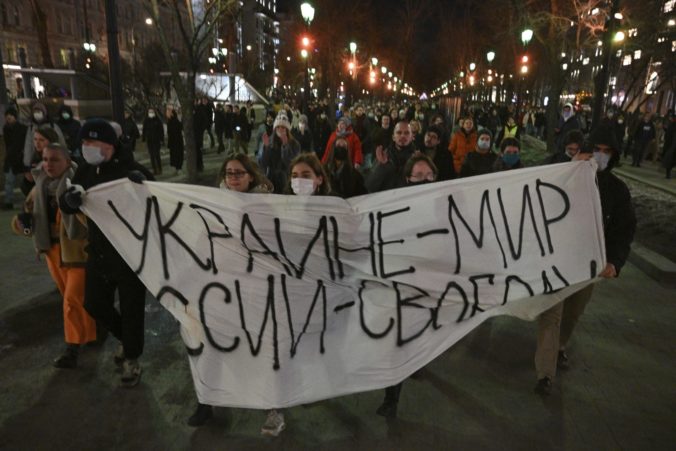 Protest v Moskve
