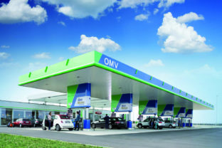 Benzínová pumpa OMV