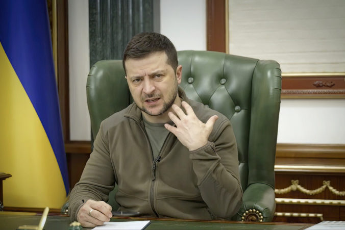Russia Ukraine War In this image from video provided by the Ukrainian Presidential Press Office and posted on Facebook early Saturday, March 12, 2022, Ukrainian President Volodymyr Zelenskyy speaks in Kyiv, Ukraine