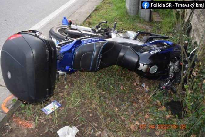 Tragická nehoda motocyklistu, Malá Mača, Trnavský kraj