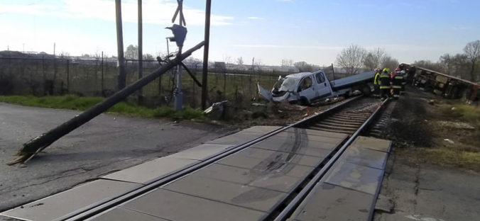 Vlak, havária