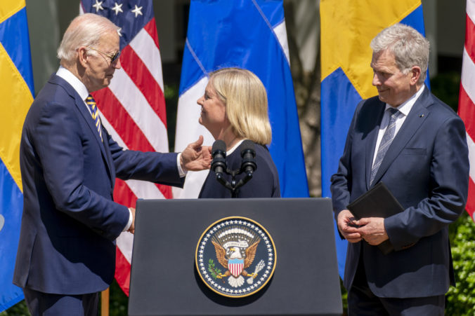 Joe Biden, Magdalena Andersson, Sauli Niinisto