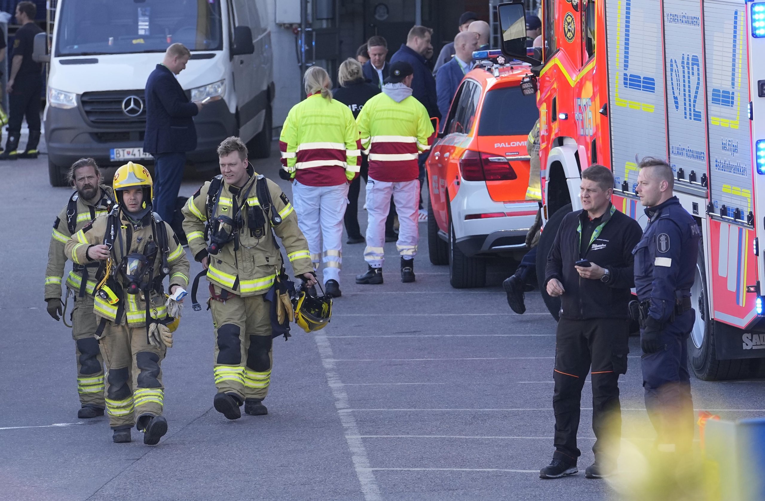 Duel na MS v hokeji medzi Dánskom a Nemeckom museli odložiť, v hale vypukol požiar
