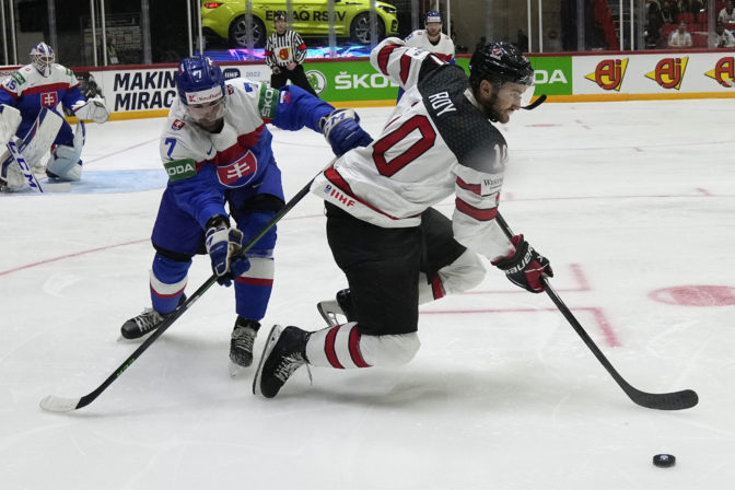 MS v hokeji 2022: Slovensko - Kanada, Mário Grman