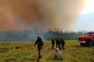 Lesné požiare v Rusku