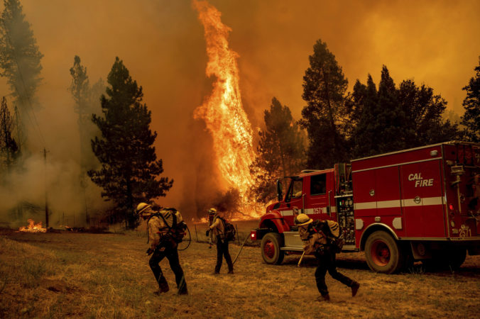 Lesný požiar, Oak Fire, Kalifornia