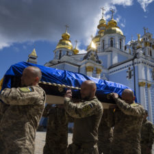 Vojna, invázia, Ukrajina, Rusko, pohreb