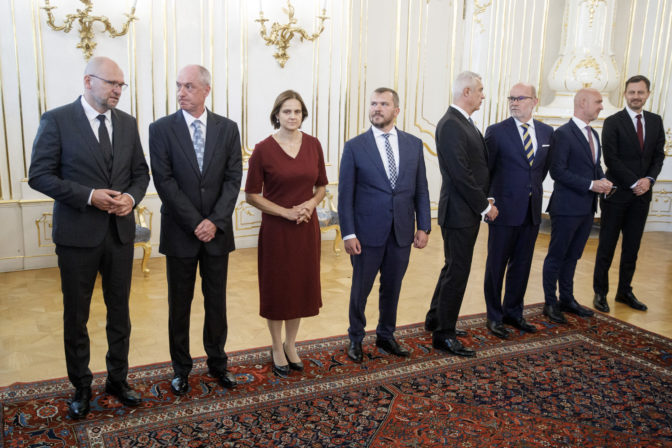 Prezidentka Čaputová, demisie, vymenovanie nových členov vlády