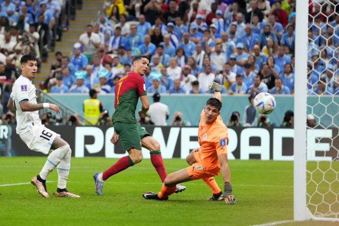 Cristiano Ronaldo, MS vo futbale 2022 v Katare, Portugalsko - Uruguaj