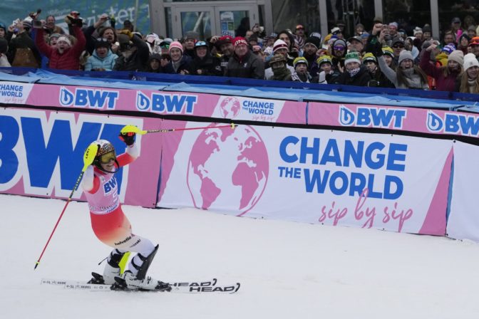 Wendy Holdenerová, slalom, Killington