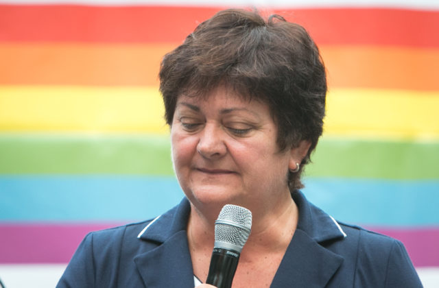 Slovensku chýba legislatívne uznanie spolužitia párov rovnakého pohlavia, tvrdí Patakyová