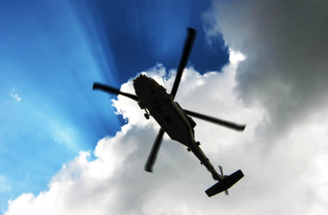Na Ukrajine havaroval vrtuľník, zahynuli obaja členovia posádky