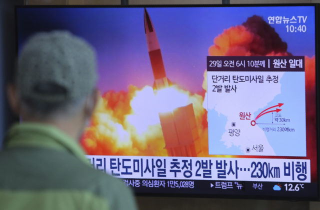 Severná Kórea vystrelila do Japonského mora dve strely, juhokórejská armáda to považuje za nevhodné
