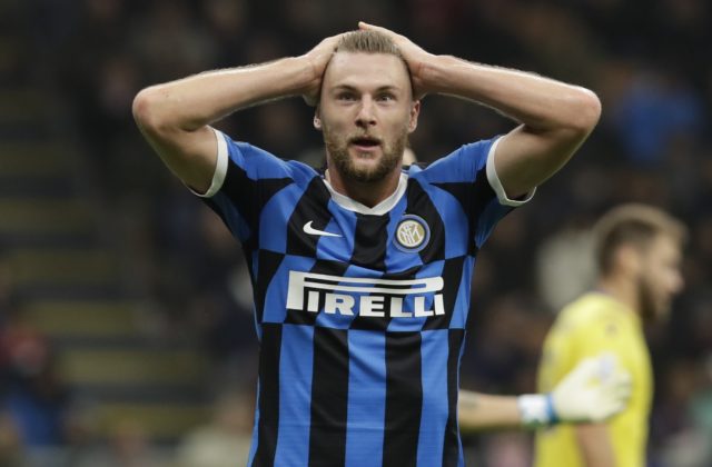 Škriniarove správanie počas zápasu má dohru, Interu Miláno bude chýbať v troch zápasoch za sebou
