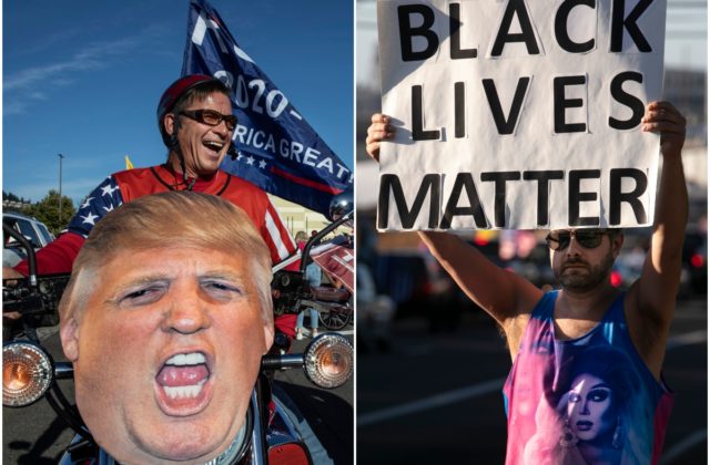 Po protestoch zastrelili muža, do stretu sa dostali podporovatelia Trumpa a hnutie Black Lives Matter