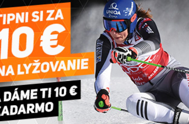 Niké dá 10 eur, za tip na alpské lyžovanie