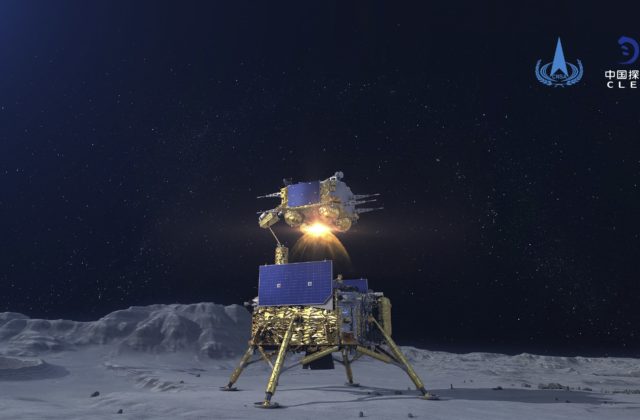 Čínska sonda Čchang-e 5 začala návrat na Zem, z Mesiaca prinesie vzorky hornín