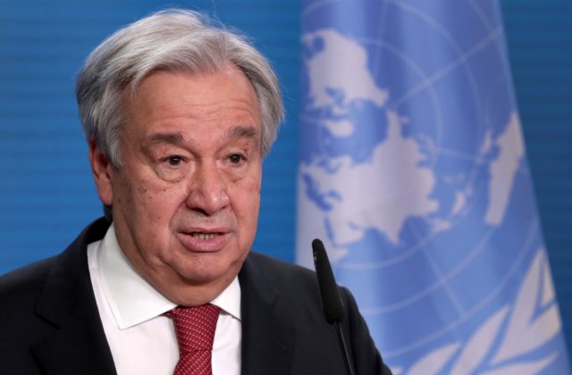 Šéf OSN Guterres sa stretne s Putinom a Lavrovom, verí v nastolenie mieru na Ukrajine