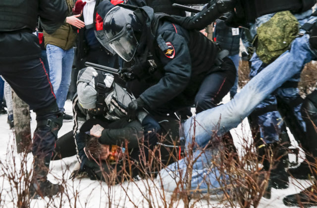 Ruské úrady varujú ľudí pred účasťou na demonštráciách za prepustenie Alexeja Navaľného
