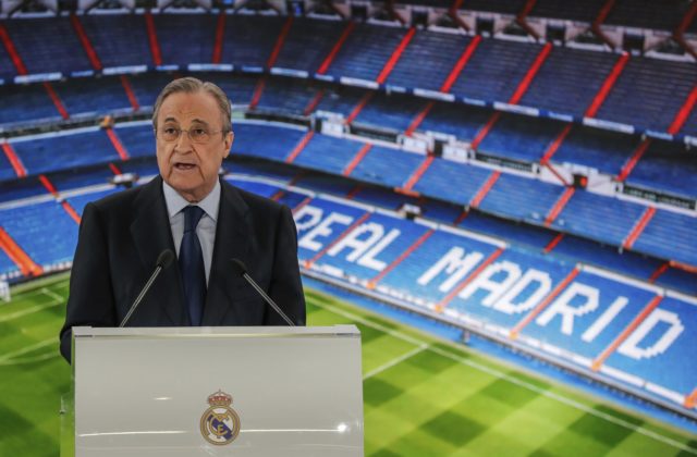 Futbalové kluby nemôžu len tak odísť z Európskej superligy, varuje Pérez z Realu Madrid