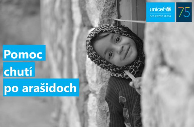 UNICEF predstavuje novú e-knihu pri príležitosti 75. výročia od svojho založenia: Pomoc chutí po arašidoch