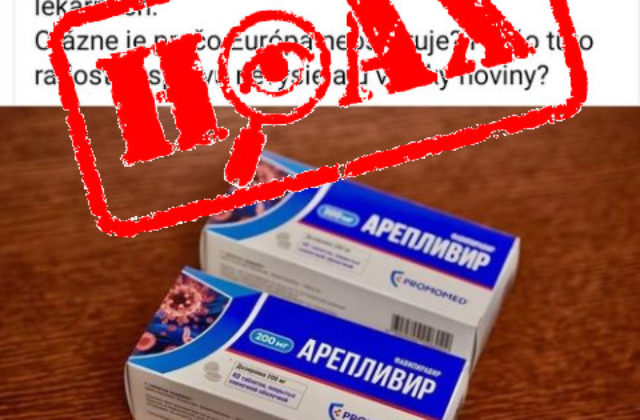 Polícia znova vyvracia hoax o zázračnom lieku, ktorý má vyliečiť COVID-19 za pár hodín