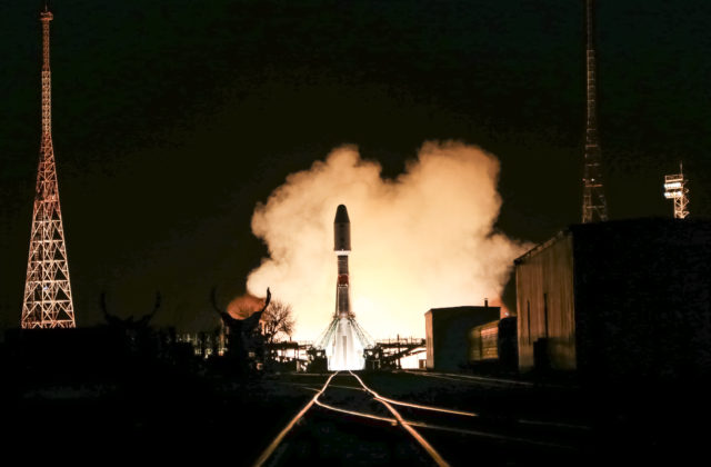 Ruská raketa Sojuz vyniesla k Medzinárodnej vesmírnej stanici modul s dokovacími portmi