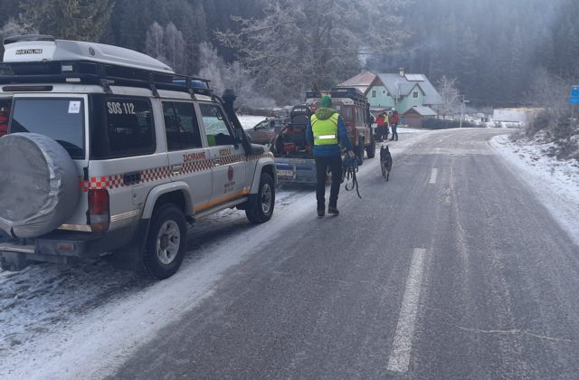 Turista celú noc blúdil v Chočských vrchoch, 55-ročného muža museli ratovať horskí záchranári