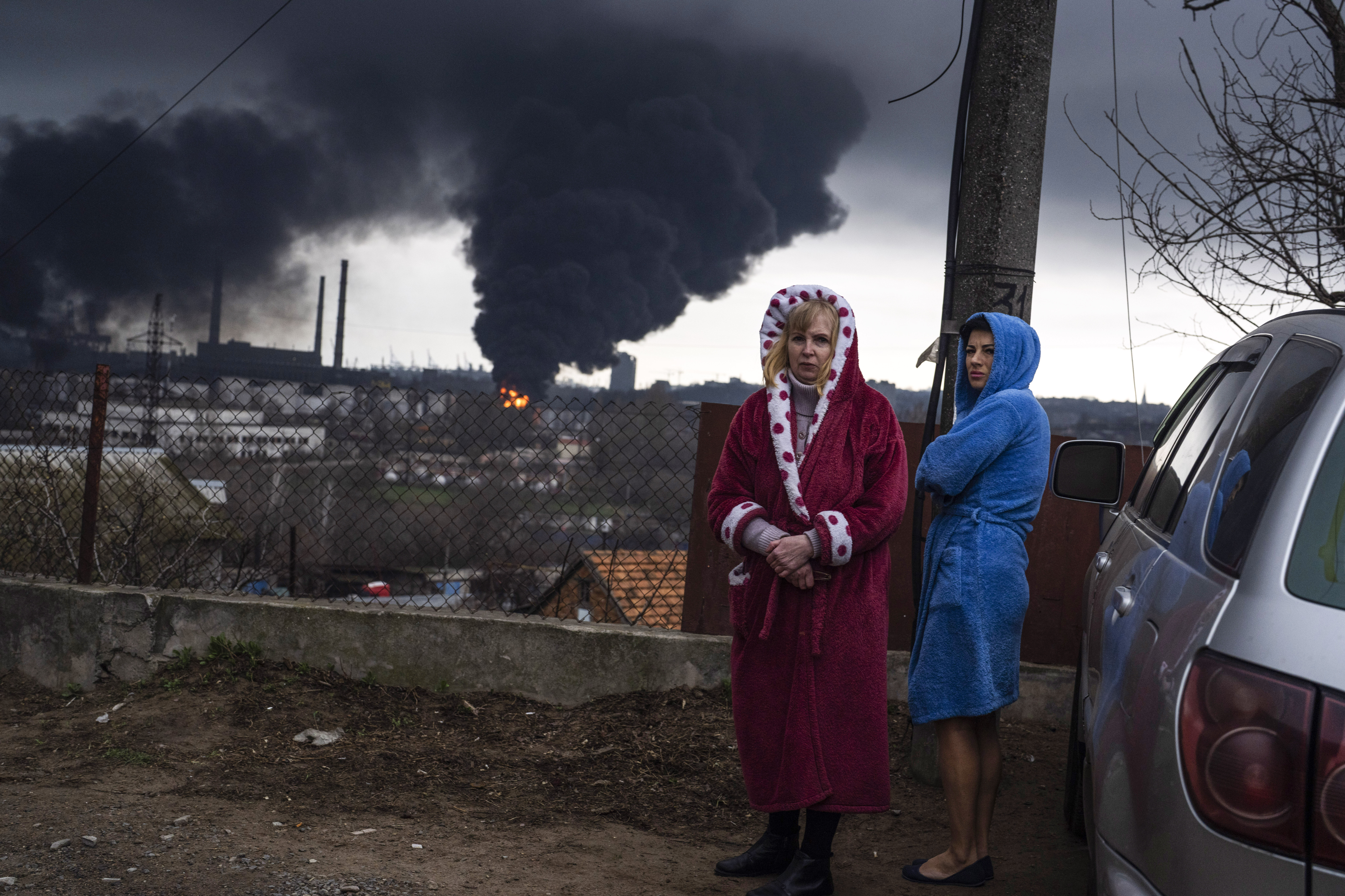 Raketové útoky na Odesu zasiahli sklad paliva, ten vzbĺkol do plameňa