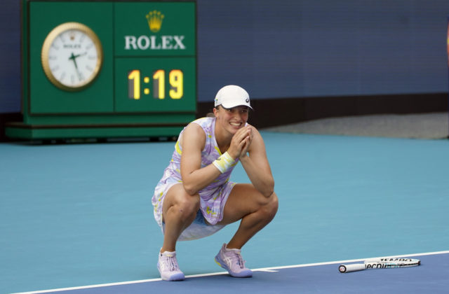 Poľská tenistka Iga Swiateková ovládla turnaj WTA, chce motivovať mladé dievčatá