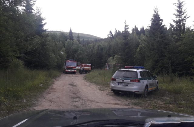 V Levočských vrchoch horel vojenský les. Stalo sa tak aj napriek zákazu, ktorý v oblasti platí (foto)