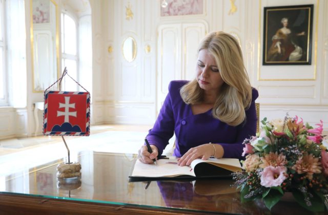 Prezidentka Čaputová podpísala zmluvu o pridružení Slovenska do Európskej vesmírnej agentúry
