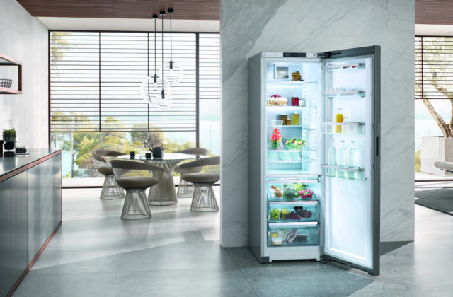 Nové chladničky Miele K 4000 sú komfortné, flexibilné a energeticky úsporné