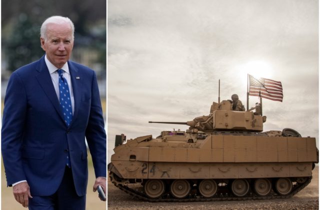 USA podľa Bidena uvažujú, že Ukrajine dodajú bojové vozidlá Bradley